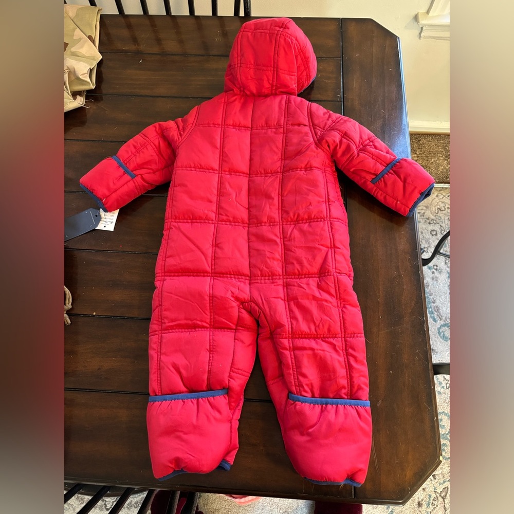 Ben Sherman Red Quilted Jacket - Picture 5 of 7